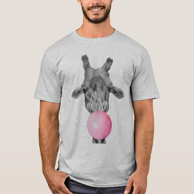 Giraffe bubble T-Shirt (Front)