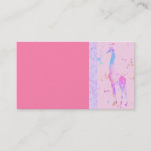 Giraffe Business card