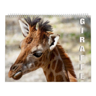 Giraffe Calendar