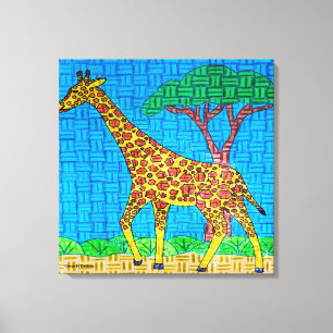 Giraffe - Canvas Print