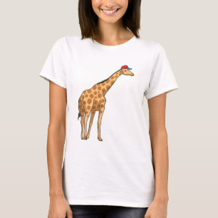 Giraffe Cap T-Shirt