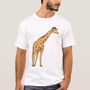 Giraffe Cap T-Shirt