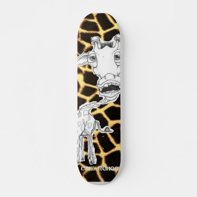 GIRaffe, Carly Renee Skateboard (Front)