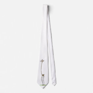 Giraffe cartoon tie