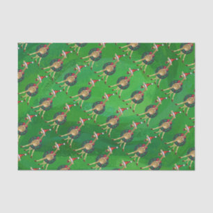 Giraffe Christmas Tissue Paper