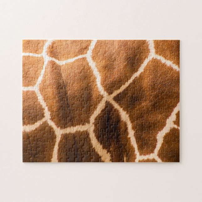 Giraffe coat pattern jigsaw puzzle (Horizontal)