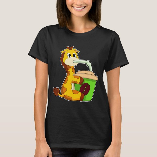 Giraffe Coffee Coffee mug T-Shirt (Front)