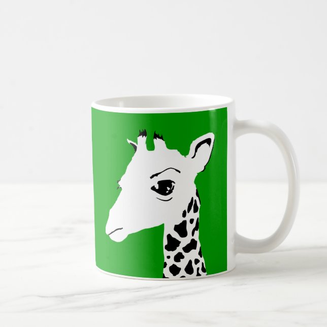 giraffe coffee mug (Right)