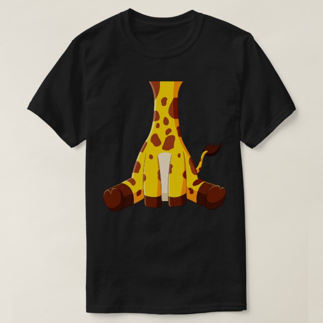 Giraffe Costume Cute Boys Girls Zoo T-Shirt (Design Front)