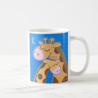 Giraffe Cuddles Coffee Mug