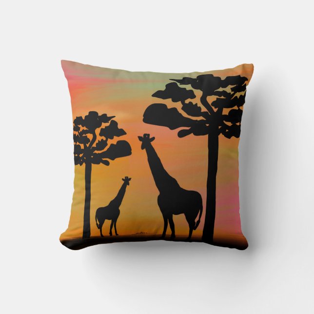 Giraffe Cushion (Front)