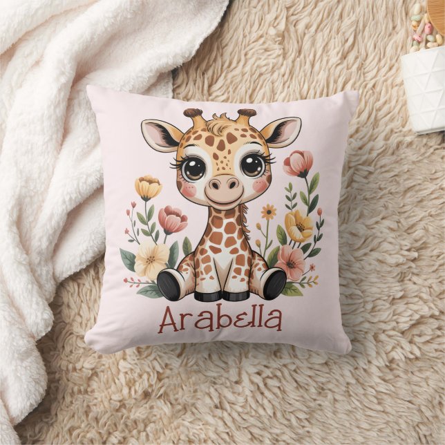 Giraffe Cushion (Blanket)