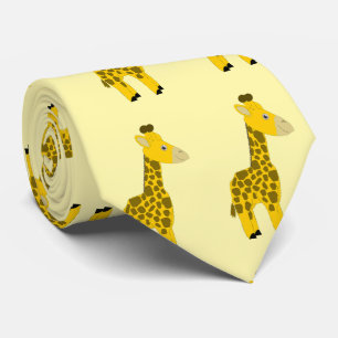 Giraffe Design Tie