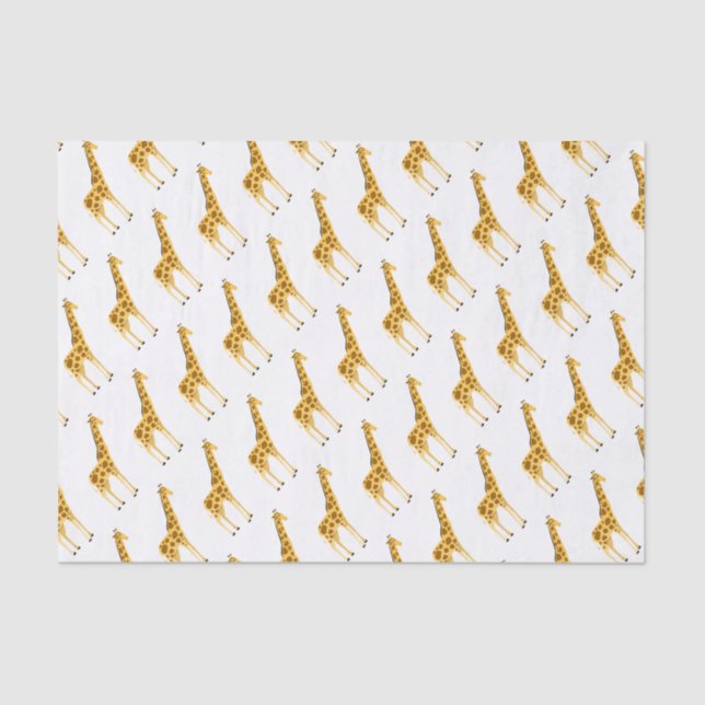Giraffe Design Tissue Paper (Front)