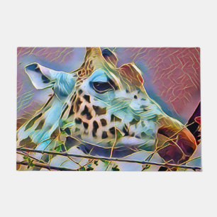 GIRAFFE   DOORMAT