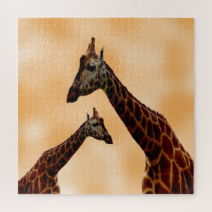 Giraffe Double Trouble, Jigsaw Puzzle