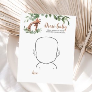 Giraffe Draw baby game