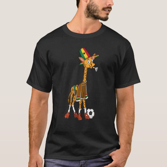 Giraffe Fan Ghana T-Shirt (Front)