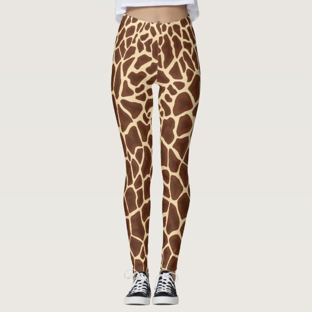 Giraffe Flare Pressure Leggings (Front)