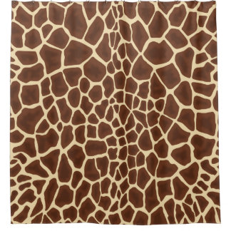 Giraffe Flare Pressure Shower Curtain