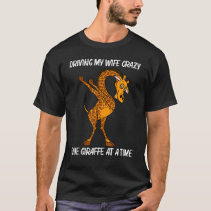 Giraffe For Men Dad Boys Safari Wild Zoo Animal 1 T-Shirt