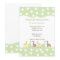 Giraffe Friends Baby Shower Invite Gender Neutral