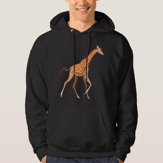Giraffe (Full Body Design) Mens, Womens, Children Hoodie (Front)
