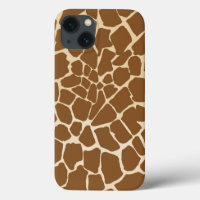 Giraffe Fur Pattern Print 