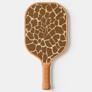 Giraffe Fur Pattern Print  Pickleball Paddle