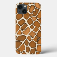 Giraffe Fur Patterned Print