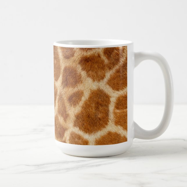 Giraffe Fur Print Coffee Mug (Right)