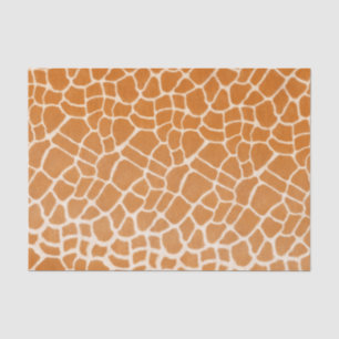 Giraffe Fur Spotted Realistic Wild Animal Print Ti Tissue Paper