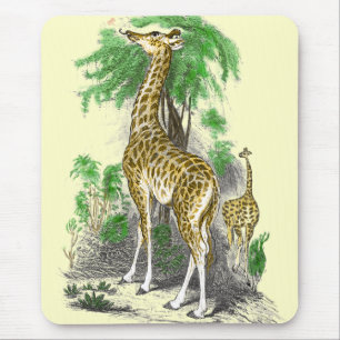 Giraffe Gifts Mouse Mat
