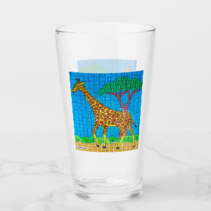 Giraffe - Glass Cup