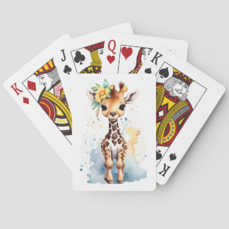 "Giraffe Glee Playing Cards – Where Playfulness Me