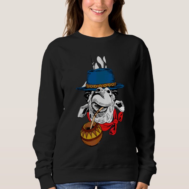 Giraffe Graphic Cute Giraffe Cool Animal  2 Sweatshirt (Front)
