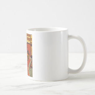 Giraffe Hat Art Print Coffee Mug