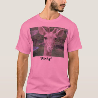 Giraffe Head, "Pinky" T-Shirt