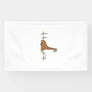 Giraffe Heartbeat Vintage Engraving Shirt Design_1 Banner