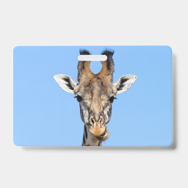 Giraffe ID Badge (Front)