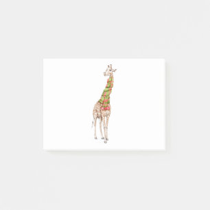 Giraffe in a Scarf Post-it Notes