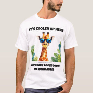 Giraffe in Sunglasses Tee - Climate Humour