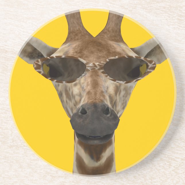 Giraffe Incognito Coaster (Front)