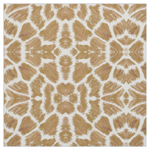 Giraffe Inspired Cotton Fabric