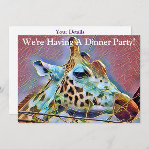 GIRAFFE INVITATION