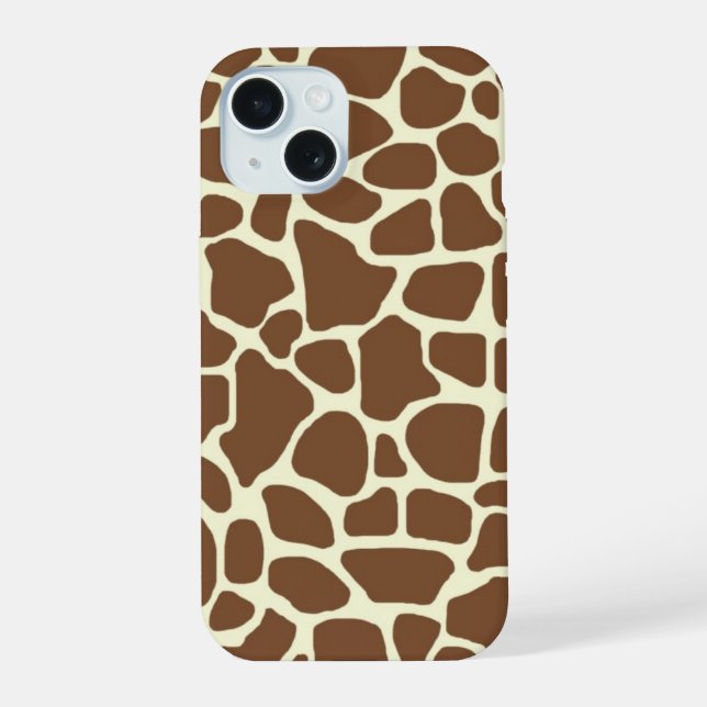 Giraffe iPhone 15 Case (Back)