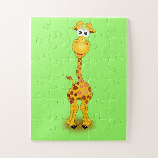 Giraffe Jigsaw Puzzle (Vertical)