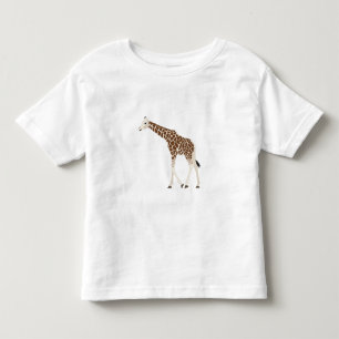 Giraffe Jungle Safari Animal Toddler T-Shirt
