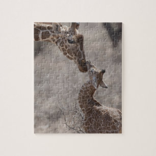 Giraffe, Kenya, Africa Jigsaw Puzzle