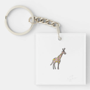 Giraffe  key ring